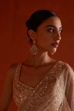 Load image into Gallery viewer, Gold Net Saree