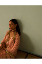 Load image into Gallery viewer, Peach Tissue Choga Set