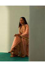 Load image into Gallery viewer, Peach Tissue Choga Set