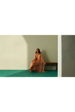 Load image into Gallery viewer, Peach Tissue Choga Set