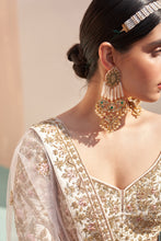 Load image into Gallery viewer, Ivory Double Dupatta Lehenga Set
