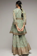 Load image into Gallery viewer, Nusrat Peplum Sharara Set