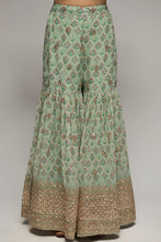 Load image into Gallery viewer, Nusrat Peplum Sharara Set