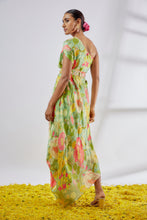 Load image into Gallery viewer, Eli one-shoulder dress with belt