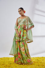 Load image into Gallery viewer, Malishika Sharara Set