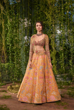 Load image into Gallery viewer, Pushp Raga- the Pearls Trail lehenga