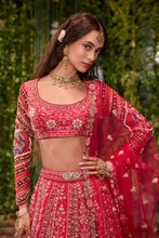 Load image into Gallery viewer, Mayura- The imperial peacock lehenga