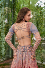 Load image into Gallery viewer, Dwirang- A Tale in Two Hues Lehenga