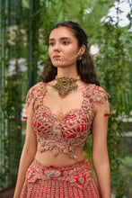 Load image into Gallery viewer, Mrig Vachan- The Deer’s Promise Lehenga