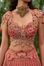 Load image into Gallery viewer, Mrig Vachan- The Deer’s Promise Lehenga