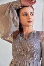 Load image into Gallery viewer, PEPLUM TOP WITH GARARA