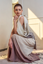 Load image into Gallery viewer, OMBRE SEQUINED SHARARA KURTA SET