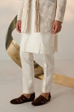 Load image into Gallery viewer, Dreamy Ivory Bandhgala set