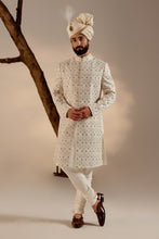 Load image into Gallery viewer, Turtle Dove Sherwani Set