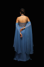 Load image into Gallery viewer, Luminara Drape Gown