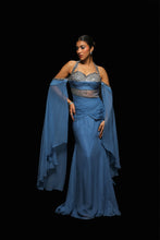 Load image into Gallery viewer, Luminara Drape Gown