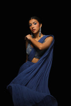 Load image into Gallery viewer, Nocturne Saree