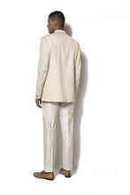 Load image into Gallery viewer, Ivory Signature Textured Bandhgala Set