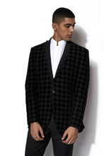 Load image into Gallery viewer, Black Velvet Textured Tuxedo