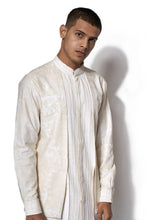 Load image into Gallery viewer, Ivory Layered Embroidered Kurta Set
