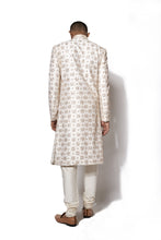 Load image into Gallery viewer, Ivory Hand Embroidered Sherwani Set