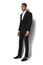 Load image into Gallery viewer, Black Embroidered Tuxedo