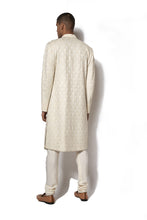Load image into Gallery viewer, Ivory Hand Embroidered Sherwani Set