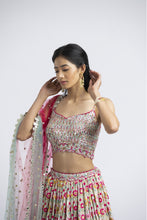 Load image into Gallery viewer, IVORY LEHENGA CHOLI SET