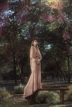 Load image into Gallery viewer, PEACH SKIRT WITH CAPE,BUTSIER AND VEIL