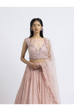 Load image into Gallery viewer, SOFT ROSE LEHENGA CHOLI SET