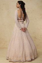 Load image into Gallery viewer, Pink organza lehenga