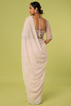 Load image into Gallery viewer, Pink Organza Saree Set