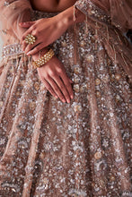 Load image into Gallery viewer, DUSTY BROWN EMBROIDERED SET