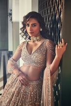 Load image into Gallery viewer, DUSTY BROWN EMBROIDERED SET