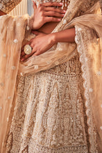 Load image into Gallery viewer, IVORY ORGANZA EMBROIDERED SET