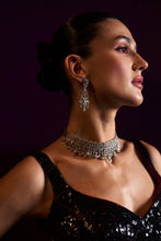 Load image into Gallery viewer, Deep Maroon Organza Lehenga Set