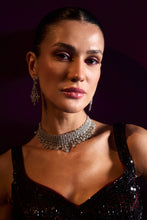 Load image into Gallery viewer, Deep Maroon Organza Lehenga Set