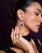 Load image into Gallery viewer, Black Net Lehenga Set