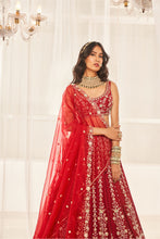 Load image into Gallery viewer, CHERRY RED BRIDAL SET