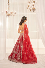 Load image into Gallery viewer, CHERRY RED BRIDAL SET