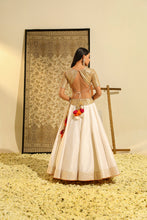 Load image into Gallery viewer, Blouse with lehenga and odhni