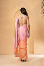 Load image into Gallery viewer, Sequin work on blouse and saree borders