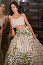 Load image into Gallery viewer, Pearl Floral Lehenga