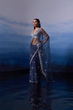 Load image into Gallery viewer, GREY NET SAREE