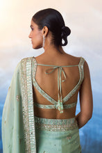 Load image into Gallery viewer, SEAFOAM GREEN TISSU SAREE
