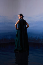 Load image into Gallery viewer, FOREST GREEN ORGANZA JACKET SET