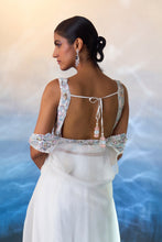 Load image into Gallery viewer, White Organza Jacket SET