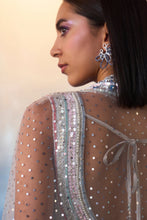 Load image into Gallery viewer, GREY ORGANZA CAPE SET