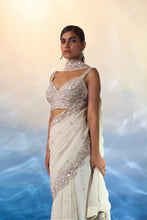 Load image into Gallery viewer, IVORY GEOR. SAREE