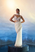 Load image into Gallery viewer, IVORY GEOR. SAREE